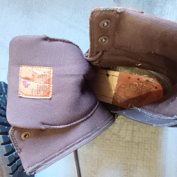 Harley Davidson Mens 10 M Rustic Brown Leather Riding Boots Rugged Motorcycle - Picture 11 of 13